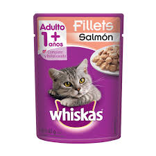 COMIDA PARA GATO WHISKAS FILETE DE SALMON *85 G