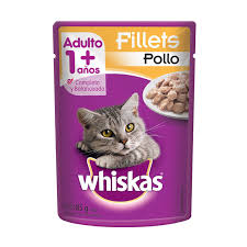 CARNE PARA GATO WHISKAS FILETE DE POLLO *85 G
