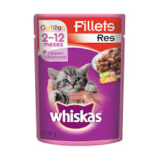 gatitos whiskas carne de res *100gr