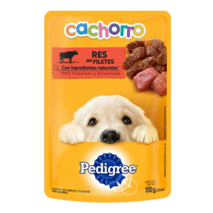 PEDIGREE CACHORROS RES X 100 GRAMOS