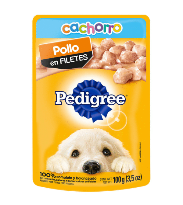 PEDIGREE CACHORROS POLLO X 100  GRAMOS