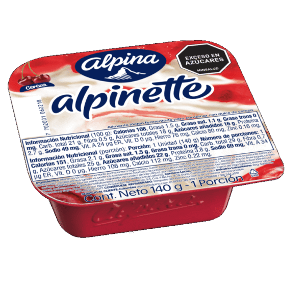 ALPINETTE CEREZA X 140 G