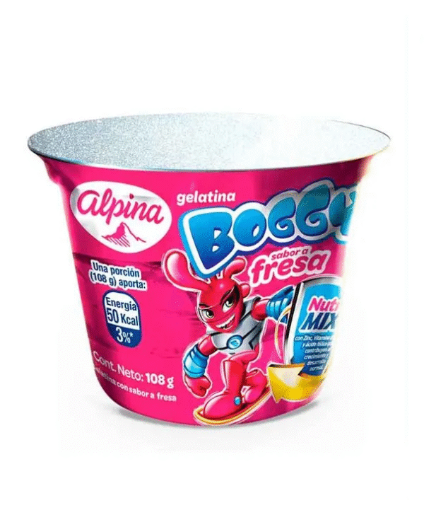 GELATINA BOGGY FRESA 108 G