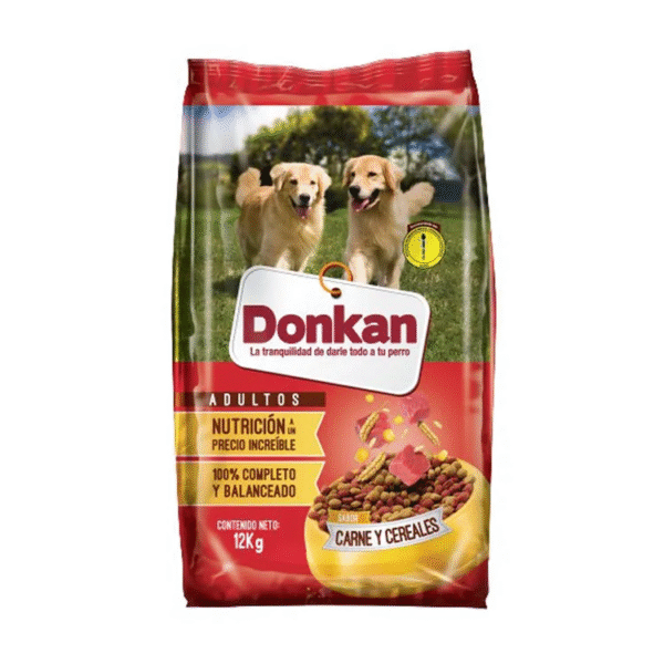 Donkan carne y cereales x 12 kilos