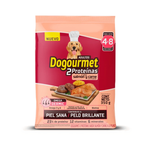 DOGURMET SALMON Y CARNE *350