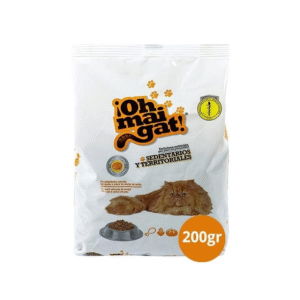 ALIMENTO PARA GATO OH MAI GAT SEDENTARIOS X 200 g